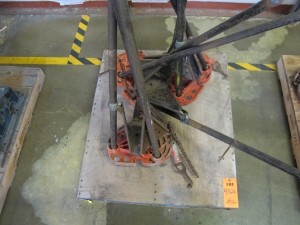(3) RIDGID TRI-STANDS. LOADING & HANDLING FEE $15-4026